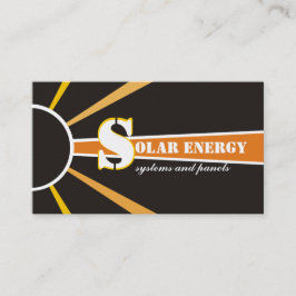 太陽の/sun Energy/Power代替電源 名刺