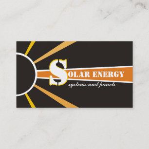 太陽の/sun Energy/Power代替電源 名刺
