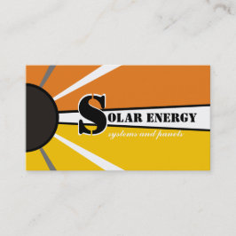 太陽の/sun Energy/Power代替電源 名刺