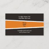 太陽の/sun Energy/Power代替電源 名刺 (裏面)