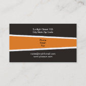 太陽の/sun Energy/Power代替電源 名刺 (裏面)