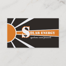 太陽の/sun Energy/Power代替電源 名刺