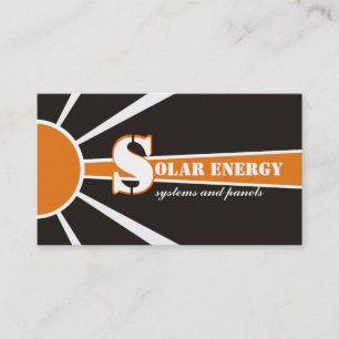 太陽の/sun Energy/Power代替電源 名刺