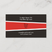 太陽の/sun Energy/Power代替電源 名刺 (裏面)