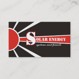 太陽の/sun Energy/Power代替電源 名刺