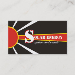 太陽の/sun Energy/Power代替電源 名刺