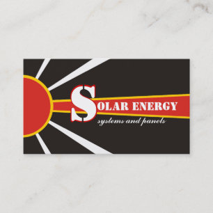 太陽の/sun Energy/Power代替電源 名刺