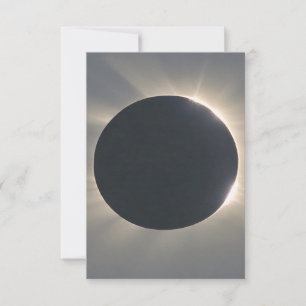 太陽のEclipseクローズアップ サンキューカード