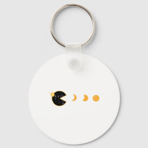 太陽のEclipseゲーマー食べ物ズSunレトロゲーム私 キーホルダー