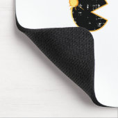 太陽のEclipseゲーマー食べ物ズSunレトロゲーム私 マウスパッド (コーナー)