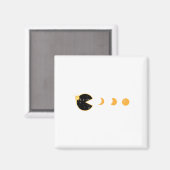 太陽のEclipseゲーマー食べ物ズSunレトロゲーム私 マグネット (正面/裏面)