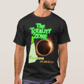 太陽のEclipseトータリティゾーンNH 2024 Tシャツ (正面)