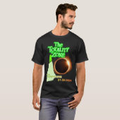 太陽のEclipseトータリティゾーンNH 2024 Tシャツ (正面フル)