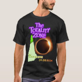 太陽のEclipseトータリティゾーンNH 2024 Tシャツ (正面)