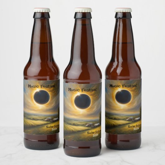 太陽のEclipseファーム中西カスタマイズ6セット ビールラベル (ボトル)