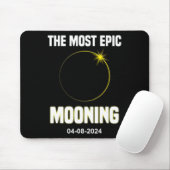 太陽のEclipseモオおもしろいン04.08.2024 Eclipse マウスパッド (マウス)