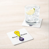 太陽のEclipse図 スクエアペーパーコースター (インサイチュ)