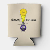 太陽のEclipse図 缶クーラー (正面)