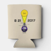 太陽のEclipse図 缶クーラー (裏面)