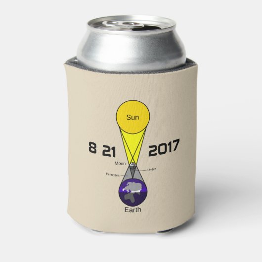 太陽のEclipse図 缶クーラー (缶裏面)