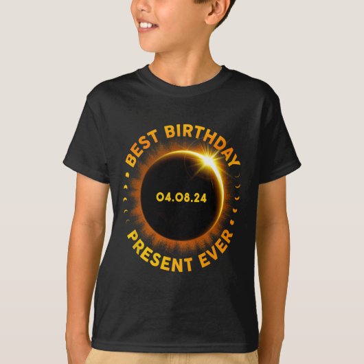太陽のEclipse最高の誕生日おもしろいTotality Ap Tシャツ (正面)