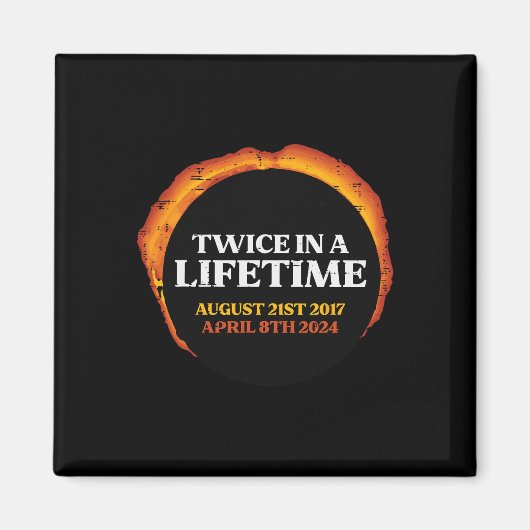 太陽のEclipse生涯二08.21.17 04.08.24男 マグネット (正面)