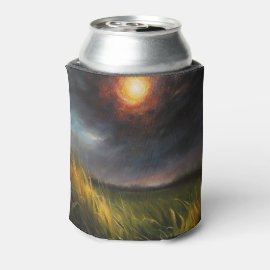 太陽のEclipse草原の名前を追加 缶クーラー (缶裏面)