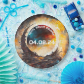 太陽のEclipse表示パーティー ペーパープレート (パーティー)