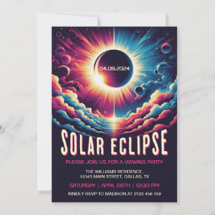 太陽のEclipse表示パーティー 招待状