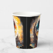 太陽のEclipse表示パーティー 紙コップ (右)