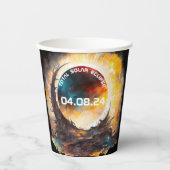 太陽のEclipse表示パーティー 紙コップ (正面)