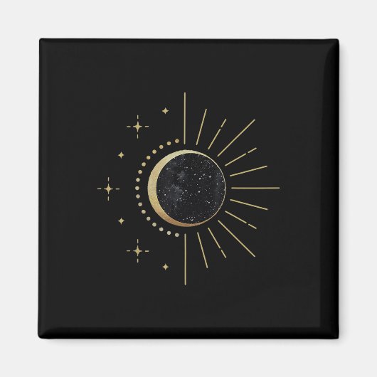 太陽のEclipse 2024全体のパス太陽の(2) マグネット (正面)