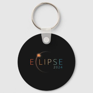 太陽のEclipse 2024総太陽のEclipse 4.08.24 キーホルダー