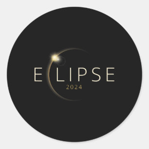 太陽のEclipse 2024総太陽のEclipse 4.08.24 ラウンドシール