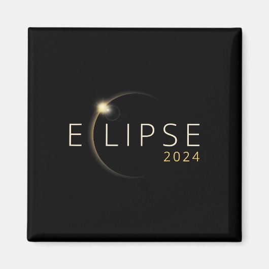 太陽のEclipse 2024総太陽のEclipse 4.08.24 5 マグネット (正面)