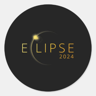 太陽のEclipse 2024総太陽のEclipse 4.08.24 5 ラウンドシール