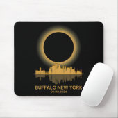 太陽のEclipse Buffalo New Yorkお土産トータリティ マウスパッド (マウス)