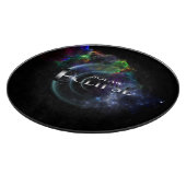 太陽のEclipse Fractal Art Spacescape カッティングボード (角)