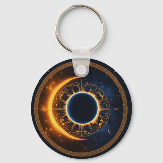太陽のEclipse Graphic Artの追加文字カスタムイベント キーホルダー