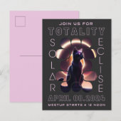 太陽のEclipse Meetup 2024 |招待状はがき インビテーションポストカード (正面/裏面)