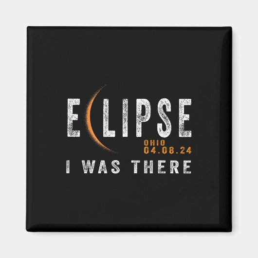 太陽のEclipse Ohio Iは皆既日食 マグネット (正面)