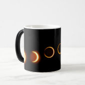 太陽のEclipse Phasesコーヒーマグ モーフィングマグカップ (正面左)