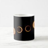 太陽のEclipse Phasesコーヒーマグ モーフィングマグカップ (中央)