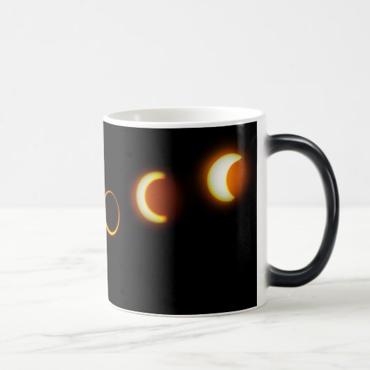 太陽のEclipse Phasesコーヒーマグ モーフィングマグカップ (右)