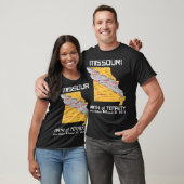 太陽のECLIPSE T PREMIUM MISSOURIマップのパス(合計) Tシャツ (ユニセックス)