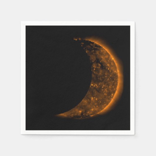 太陽のEclipse Transit スタンダードカクテルナプキン (正面)