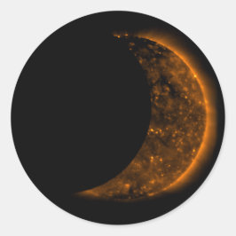 太陽のEclipse Transit ラウンドシール