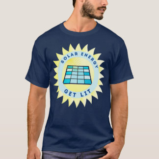 太陽のEnergy Getの点灯 Tシャツ