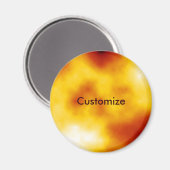 太陽のFlare II:テンプレート マグネット (正面/裏面)