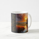 太陽のGPS農地クリーク名の皆既食 コーヒーマグカップ (正面右)